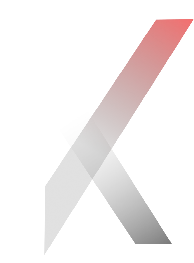 red geometric overlay background
